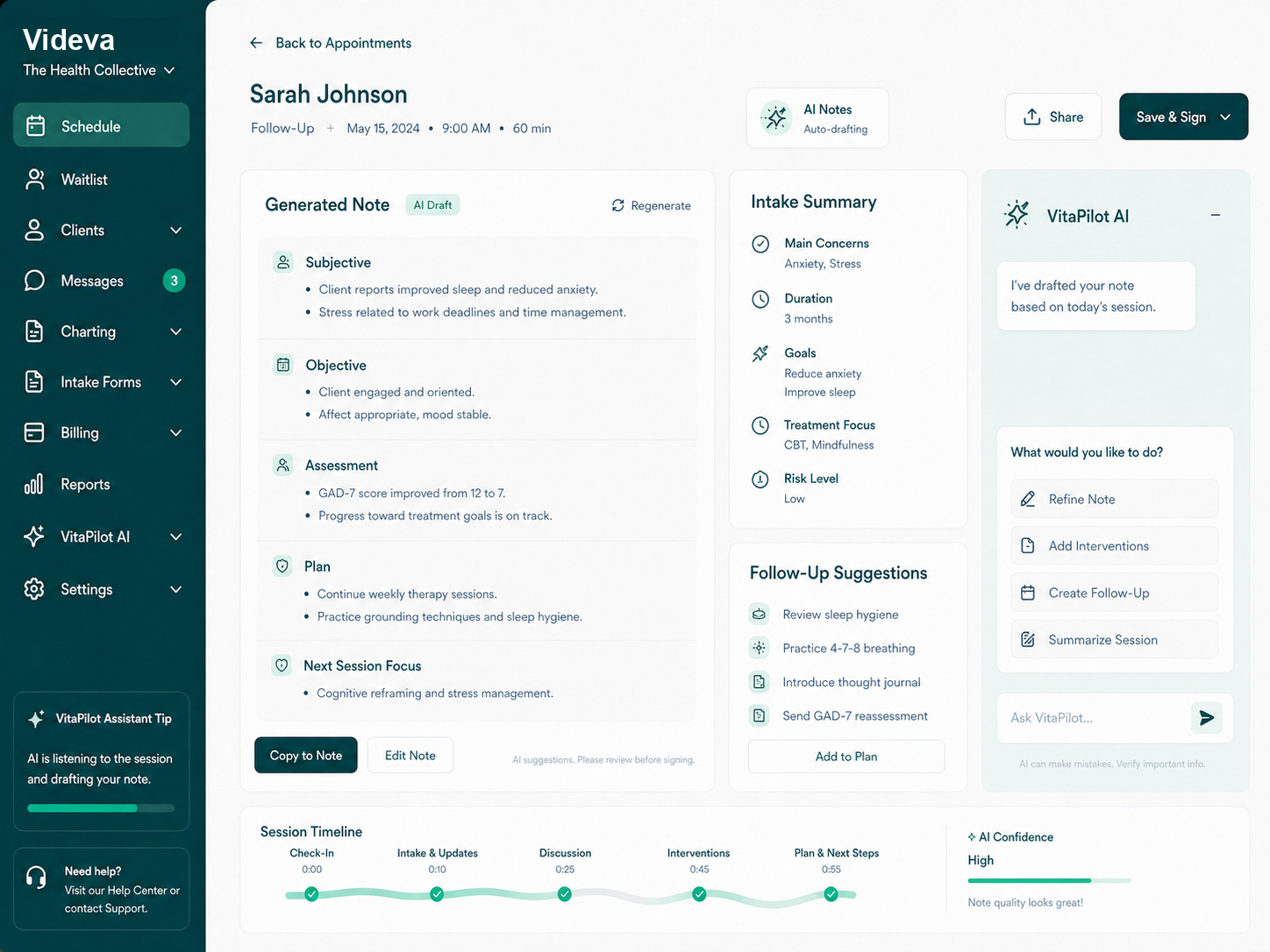 Appointments Interface