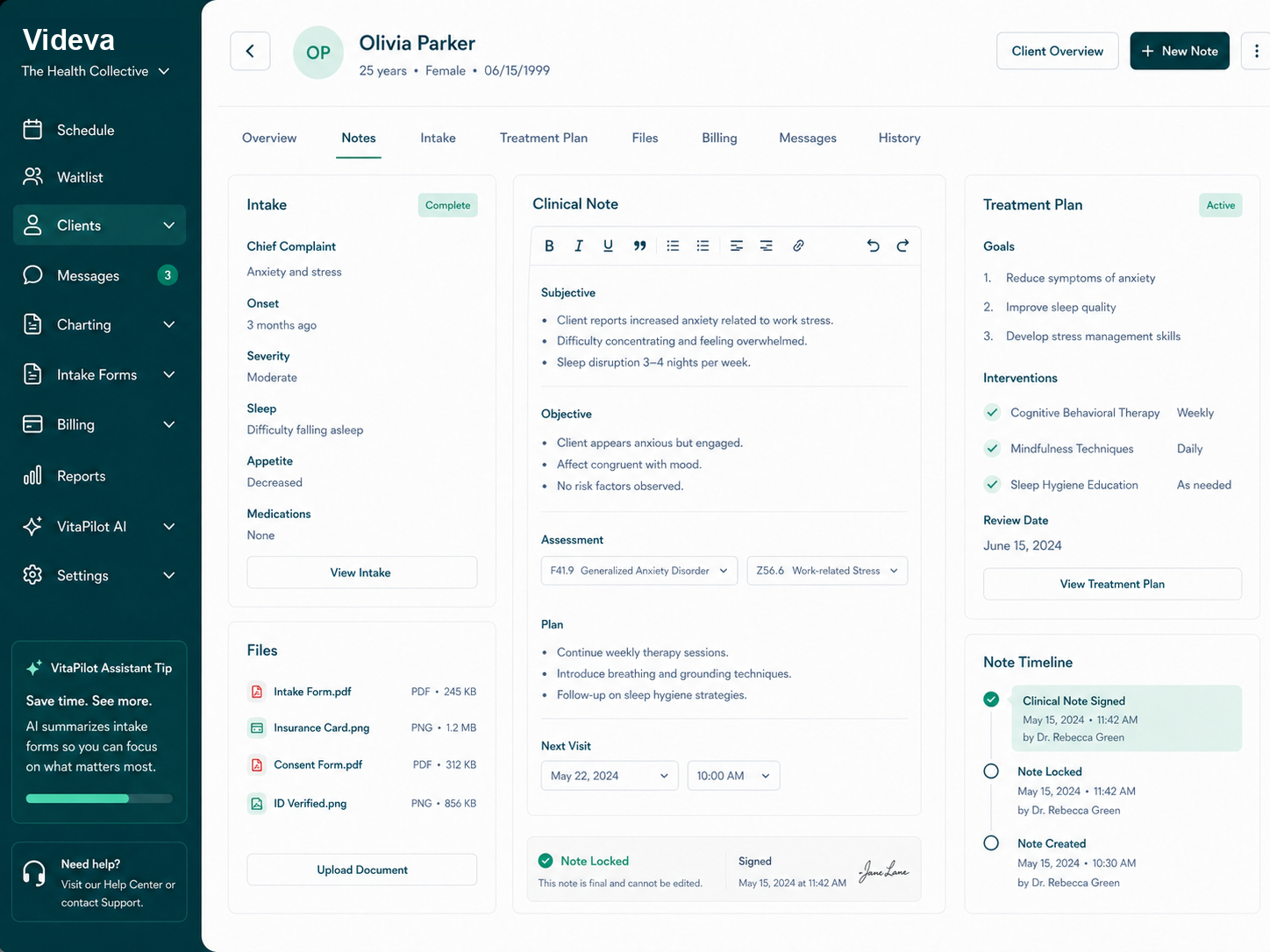 Client Record Interface